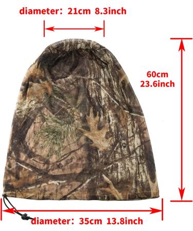 Hyout Mosquito Mesh Head Net Woodland Camouflage Bug Net - 2 Pack, Adjustable for Outdoor Activities - Buy Online on GoSupps.com