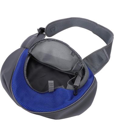 Breathable Dog Carrier Bag - Mesh Sling for Puppies & Cats (Up to 5.5kg) - Portable Outdoor Pet Transport Bag - Blue - Buy Online on GoSupps.com