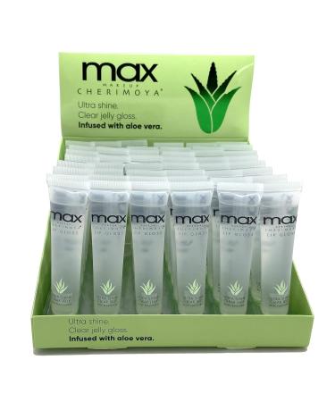 Cherimoya 6Pack MAX Makeup Lip Polish with Aloe Vera - Hydrating Lip Gloss Set - Buy Online on GoSupps.com