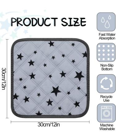 Namalu 8 Pack Reusable Pipi Pads for Guinea Pigs | Absorbent Slipproof Fleece Mat Inserts - Star Pattern (12x12 inches) - International Shipping Available - Buy Online on GoSupps.com