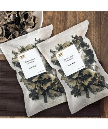 Buy Zestful Foods Dried Black Fungus (Wood Ear Mushrooms) - 8 Oz Non-GMO Vegan Gluten-Free | Perfect for Soups & Stir-Fries - International Shipping Available - Buy Online on GoSupps.com