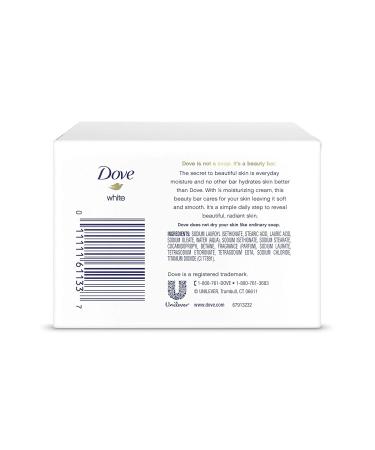 Dove Beauty Bar - 3.75 oz 4 Pack | More Moisturizing than Soap Nourishes Skin & Fights Bacteria | International Shipping Available - Buy Online on GoSupps.com