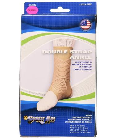 Scott Specialties Double Strap Ankle Support Sport Aid X-Small 0.188 Pound