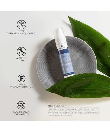 AMADERM H-Sensitive Men Cream 100ml | Moisturizing Face Cream with Concentrated Hyaluronic Acid | MADE IN ITALY 24H Moisturizing Anti-Fatigue Cream Ideal for Shaving | PHENOXYETHANOL FREE - Buy Online on GoSupps.com