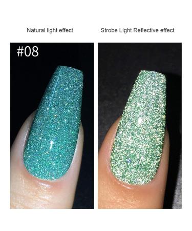 Confederate Nail Polish | Reflective Glitter UV Gel Art Kit | Gel Star Glitter Gel Lacquer Set - Buy Online on GoSupps.com
