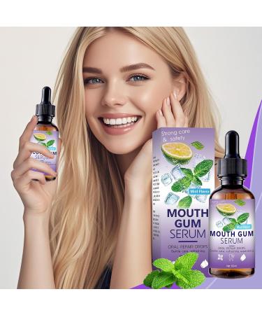 Dental Cleansing Drops Long Lasting 60ml Refreshing Oral Care Function with Daily Use Formula Dental Hygiene Drops for Adults Seniors Teens Women Men - Buy Online on GoSupps.com