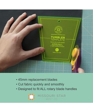 Missouri Star 45mm Rotary Cutter Blades 5 Pack - Sharp Replacement Blades for Quilting and Sewing Projects - Buy Online on GoSupps.com