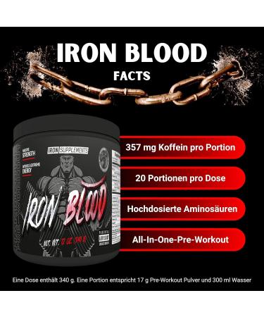  american supps Irongym Mallorca Caro & Andreas ROBENS L-Citrulline L-Arginine Beta-Alanine Guarana Caffeine (Watermelon) - Buy Online on GoSupps.com