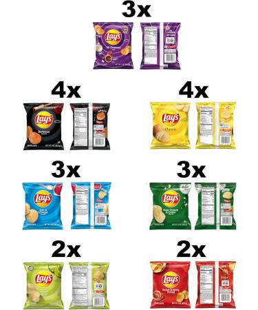 Lay's Lot de 21 chips - Buy Online on GoSupps.com