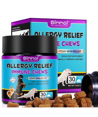 Causnacks for itching and immunity in dogs relieves immunity in pet allergies itchy skin and healthier fur stops pawns relieves itching for all breeds and sizes - 30p blue - Buy Online on GoSupps.com