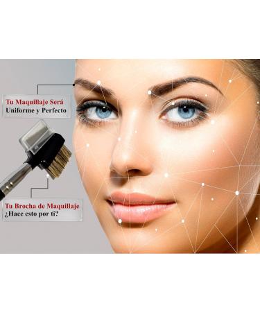 Younique Professional Makeup Brush Set - Lash Comb & Brow Brush for Flawless Makeup Application | International Shipping Available - Buy Online on GoSupps.com