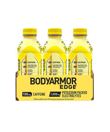 BODYARMOR EDGE Sports Drink Tropical Chaos - Potassium-Packed Electrolytes, Caffeine Boost, Natural Flavors - 20.2 Fl Oz (Pack of 12) - Buy Online on GoSupps.com