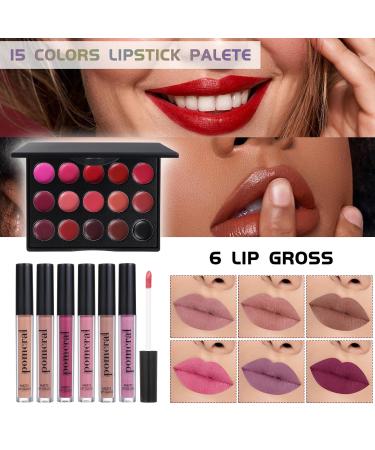 All-in-One Makeup Kit for Teens & Beginners | Eyeshadow Lip Gloss Brushes & More - Buy Online on GoSupps.com