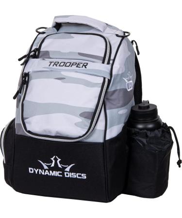 Dynamic Discs Trooper Disc Golf Backpack | Arctic Camo | Lightweight & Durable | 18+ Disc Capacity | Introductory Frisbee Disc Golf Bag - Buy Online on GoSupps.com