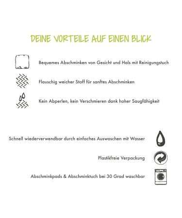 Tistak Slimming Pads 10 Set | Washable Bamboo Fiber Cotton Pads with Towel & Laundry Bag - Eco-Friendly Reusable for Women - Buy Online on GoSupps.com