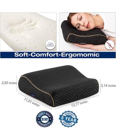 Alkamto Memory Foam Travel Pillow with Cotton Cover and Portable Bag - Ideal for Travel, Camping, and Outdoor Activities - Buy Online on GoSupps.com