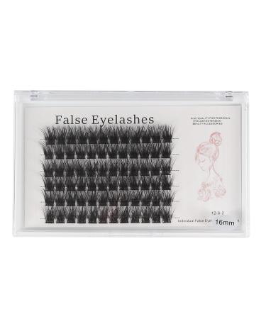 Bodermincer 72pcs 3D Effect Glue Bonded Mink Super Cluster Eyelashes D Curl - 18mm | Home Eyelash Extension Makeup - Buy Online on GoSupps.com