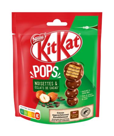 Nestlé KitKat Pops - Hazelnuts, Cocoa Nibs - 200g