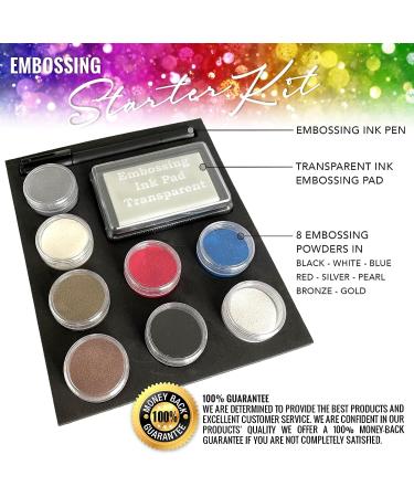 Embossing Kit Bundle with Heat Tool & Powders - Complete Starter Set for Crafts - Buy Online on GoSupps.com