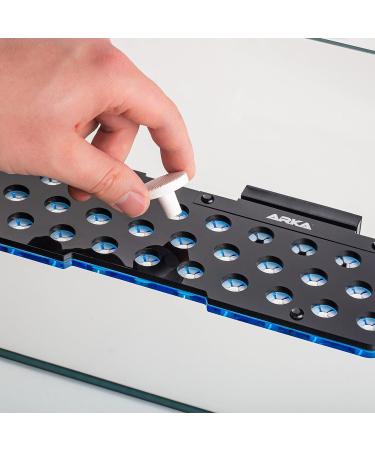 Buy Arka Myreef Frag Rack - 32 Holes Coral Holder for Sea Water Aquariums | Quality Magnetic Design - Black & Blue - Buy Online on GoSupps.com