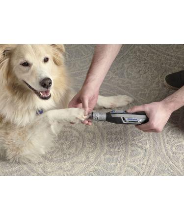 Dremel PawControl 7760-PGK Dog Nail Grinder & Trimmer - Cordless & Rechargeable Grooming Kit for Dogs, Cats, Small Animals - Safe & Humane Pet Care Tool - Buy Online on GoSupps.com