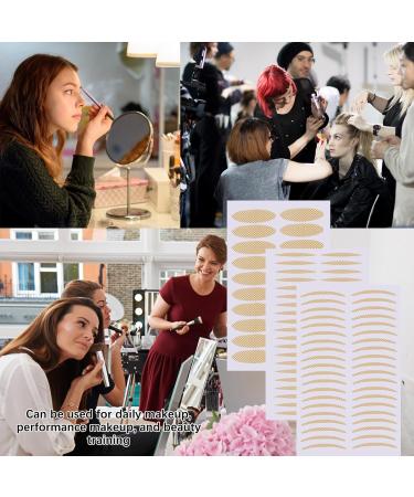 Eyelid Tape Slip-On Eyelid Stripes 1200 Pieces Slip-On Eyelid Tapes Eyelid Stripes Double-Sided Eyelid Tapes Eyelid Lifting Stripes Invisible Eyelid Lifting Stripes with Fork Rods Tweezers - Buy Online on GoSupps.com