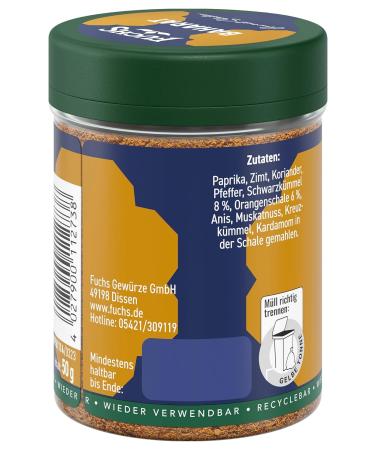 Fuchs Spice Mixture Baat 50g - Authentic Flavor for Global Cuisines | International Shipping Available - Buy Online on GoSupps.com