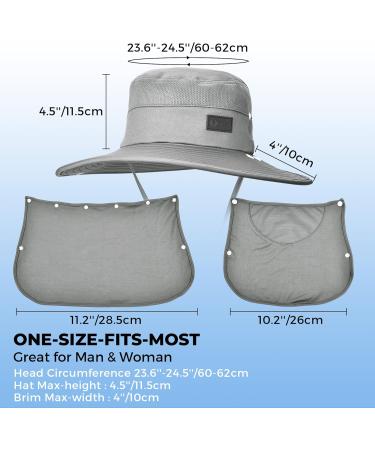 SUKEN Fischerhut - UV Sun Protection Hats for Men & Women | Tactical Outdoor Fishing Gear - Buy Online on GoSupps.com