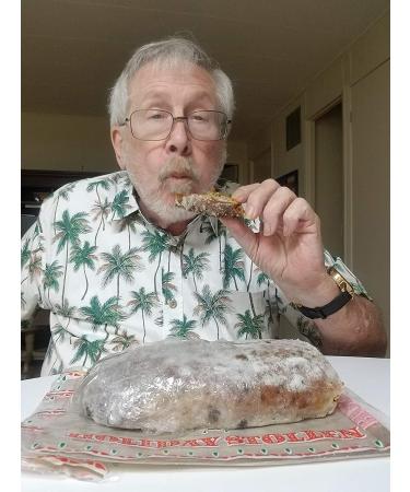 1-800-Bakery's Stollen German Rum Cake  Bakery Fresh 2.0 Lb 12 Inch / Serves 16 Slices - Buy Online on GoSupps.com