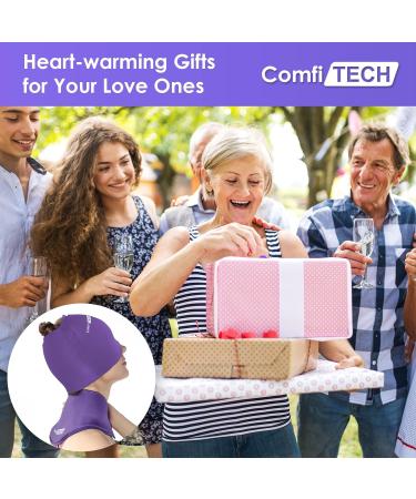 ComfiTECH Migraine Relief Cap & Neck Ice Pack - Headache & Neck Pain Relief Gel Wrap for Sinus Headaches, Stress & Cervical Surgery Recovery - Buy Online on GoSupps.com