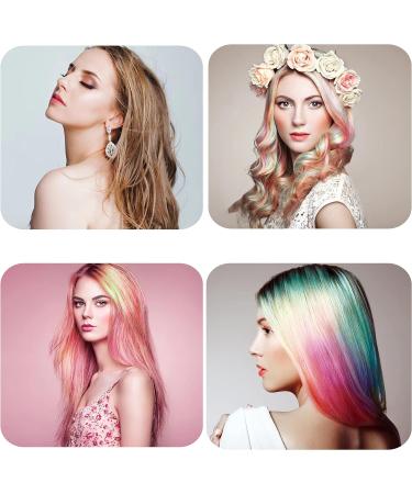 Kyerivs Hair Chalk Comb 6 Pcs - Temporary Washable Hair Coloring for Girls, Kids & Women - Perfect for Cosplay, Halloween, Carnival & Birthday Parties - Buy Online on GoSupps.com
