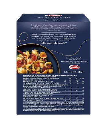 Barilla Collezione Orecchiette Pasta - High-Quality Durum Wheat Al Dente Pack of 12 (500g each) - Authentic Pugliese Taste - Buy Online on GoSupps.com
