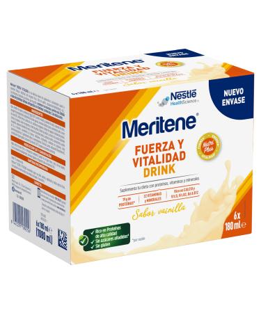 Strength and Vitality Drink Vanilla Pack 6 6 units of 180ml