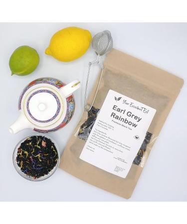 Earl Grey RAINBOW Loose Leaf Tea with Bergamot Oil from Ceylon BOP1 (100g) - Buy Online on GoSupps.com