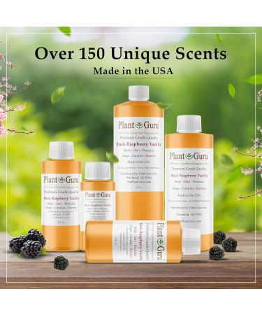 Black Raspberry Vanilla Fragrance Oil 8 fl. oz - Ideal for Soap Making Candles Bath Bombs & Aromatherapy - Buy Online on GoSupps.com