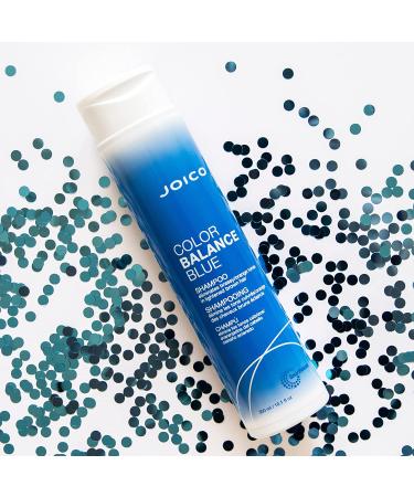 Joico Color Balance Blue Shampoo 10.1oz | Anti-Brass for Lightened Brown Hair | New Look - Buy Online on GoSupps.com