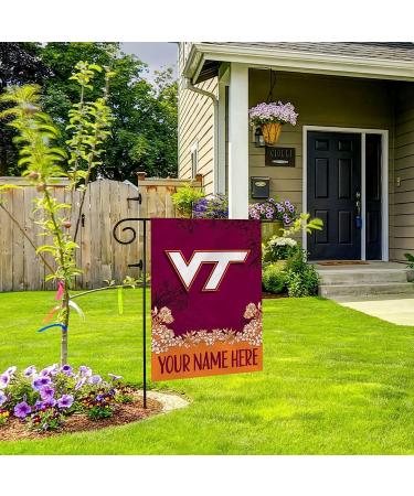 Virginia Tech Hokies 13x18 Personalized Double Sided Garden Flag by NCAA Rico Industries - Buy Online on GoSupps.com