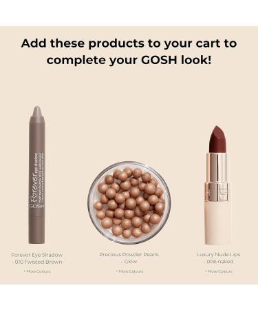 Gosh Catchy Eyes Drama Mascara XL Volume 24H Hold Vegan & Allergy-Friendly Eco-Friendly Packaging 001 Black - Buy Online on GoSupps.com