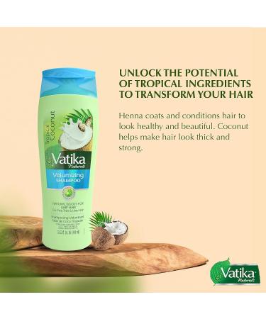Dabur Vatika Naturals Coconut Shampoo & Conditioner Set | Best International Shipping - Buy Online on GoSupps.com