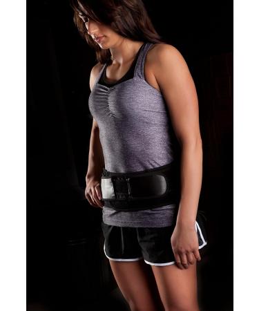 Back Brace by MDUB Medical | Industrial Strength Lumbar Support Belt for Men & Women | Extra Large (40-45) | Relief for Lower Back Pain Naturally - Buy Online on GoSupps.com
