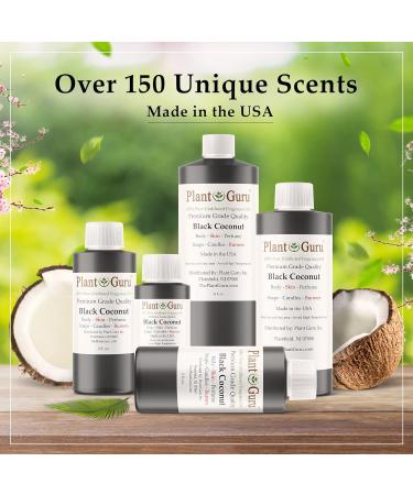 Black Coconut Fragrance Oil 8 fl. oz | DIY Soap Candles Bath Bombs & Body Butters | Aromatherapy & Home Fragrance - Buy Online on GoSupps.com