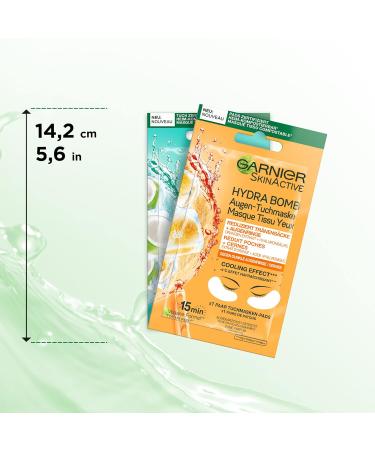 Shop Garnier Sheet Mask Set - Hydra Bomb Nutri Bomb & SkinActive | 12 Masks Combo for Ultimate Hydration & Beauty - Buy Online on GoSupps.com