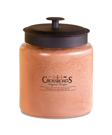 Crossroads Vanilla Hazelnut Scented 4-Wick Candle 96 Ounce