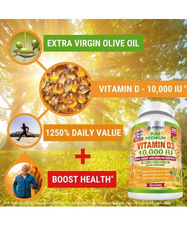 FRESH HEALTHCARE Apple Cider Vinegar and Vitamin D3 Bundle - Immune Support and Wellness Pack - Buy Online on GoSupps.com