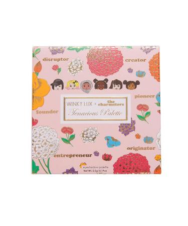 Winky Lux Charmsters Tenacious Eyeshadow Palette | Pink Peach & Red Shades | International Shipping Available - Buy Online on GoSupps.com