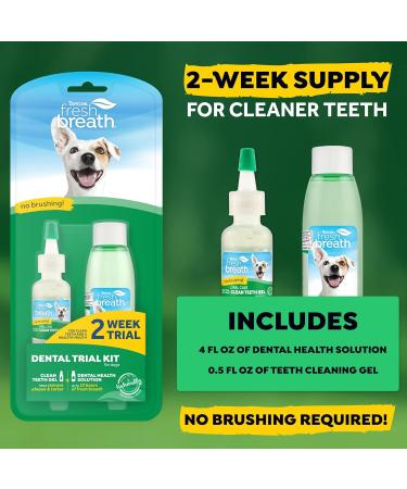 Fresh Breath by TropiClean Dental Trial Kit - Enhance Oral Care & Refreshing Breath Worldwide - Buy Online on GoSupps.com