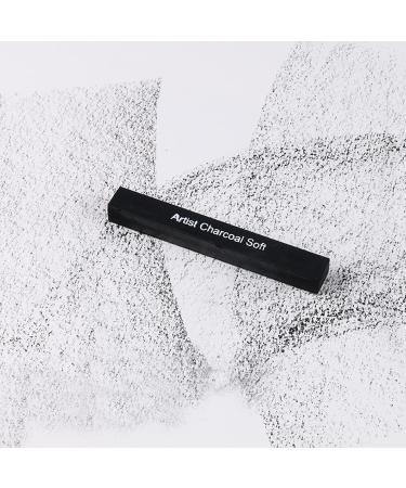 ANNECOSK 6 Pack Compressed Charcoal Sticks for Drawing - Soft, Medium, and Hard Grade Sketching Tools - Buy Online on GoSupps.com