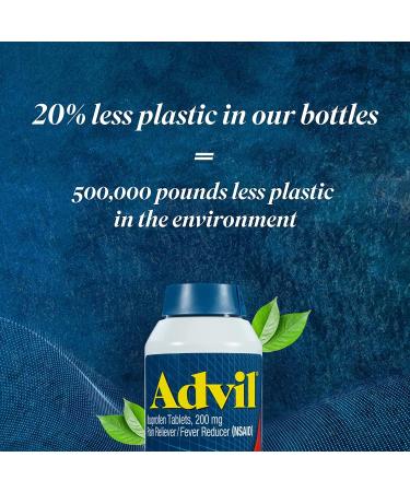 Advil Pain Reliever Tablets 200mg - Individually Sealed Packets (150 Packets Total) - Buy Online on GoSupps.com