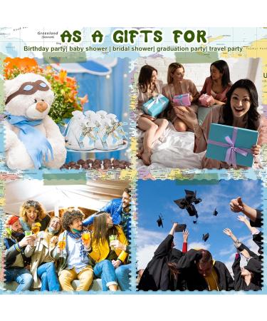 Travel Themed Party Supplies | 25 Sets Lip Balm Gift Set for Adventure Parties Bridal & Baby Showers | Let the Adventure Begin Decorations - Buy Online on GoSupps.com