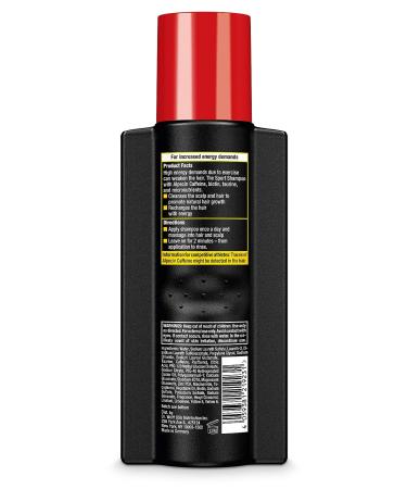 Alpecin CTX Sport Men's Caffeine Shampoo 8.45 fl oz with Biotin, Niacin, Castor Oil - Promotes Natural Hair Growth and Thickening, Ideal for Thinning Hair and Active Lifestyle - 1 Pack - Buy Online on GoSupps.com